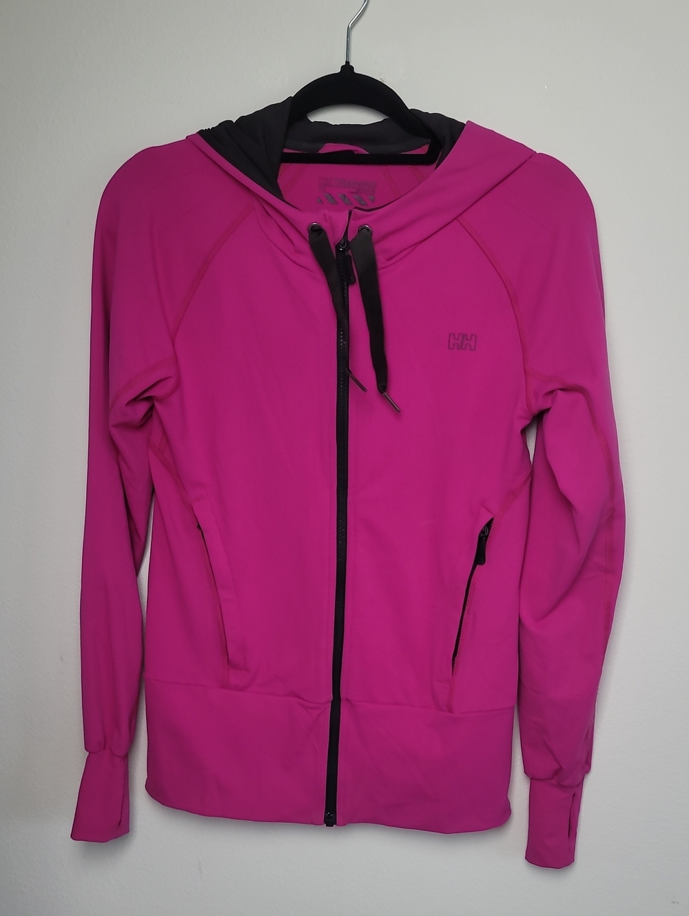 women's Helly Hansen full-zip training hoodie Pink Size XS